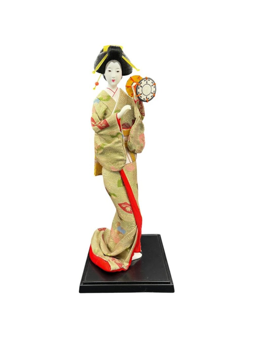 Vintage Japanese Geisha Doll Kimono Figurine Japan Large - Picture 3 of 15